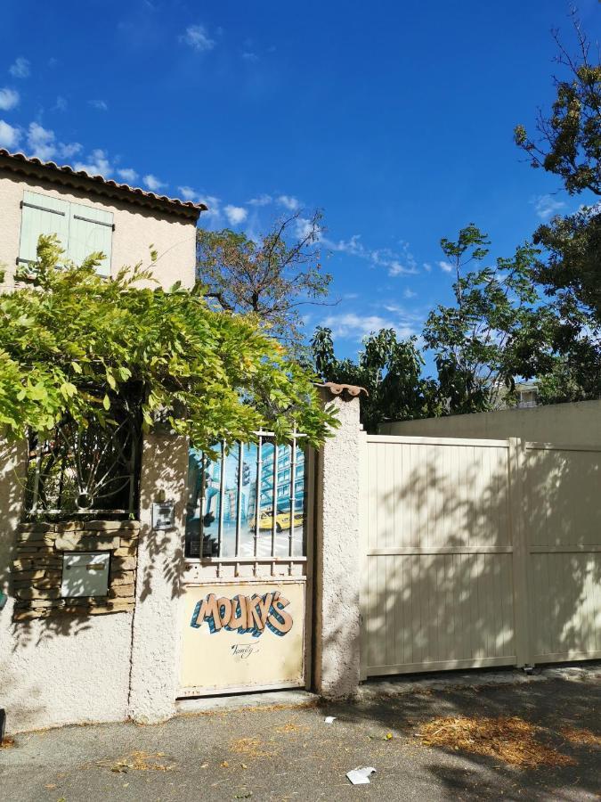 מרסיי Appartement En Sous Sol De Villa Avec Acces Jardin Et Piscine מראה חיצוני תמונה