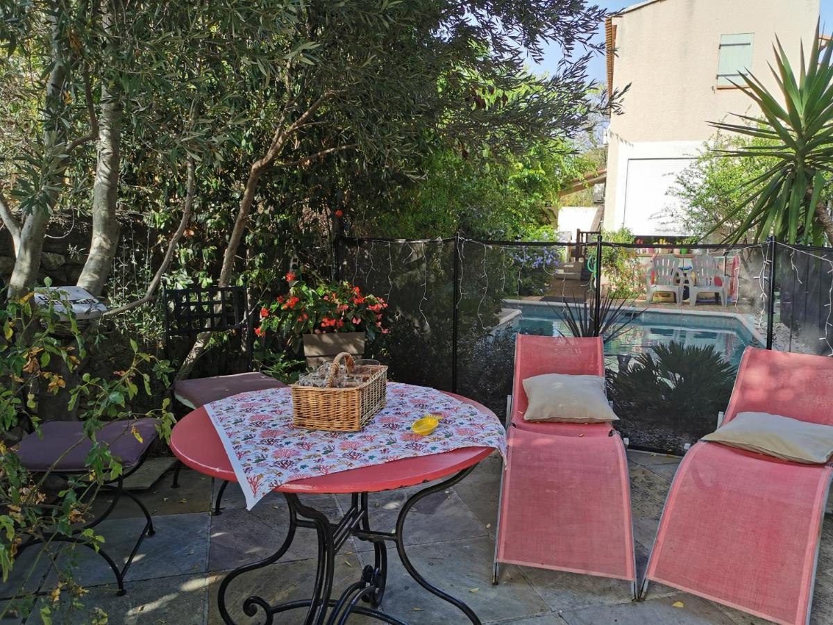 מרסיי Appartement En Sous Sol De Villa Avec Acces Jardin Et Piscine מראה חיצוני תמונה
