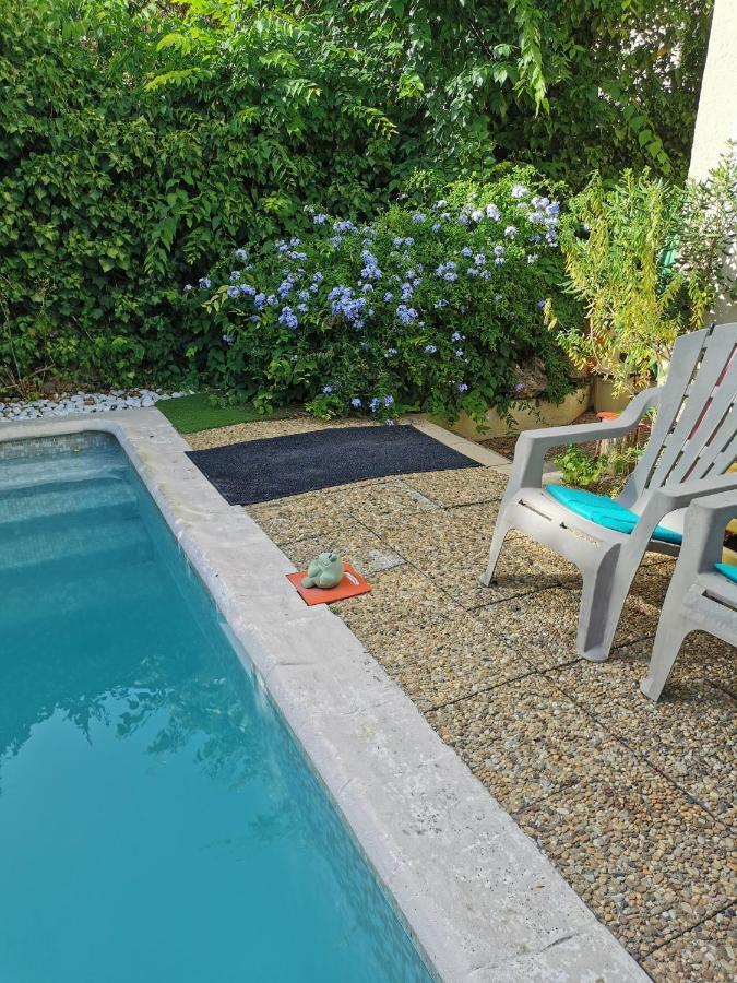 מרסיי Appartement En Sous Sol De Villa Avec Acces Jardin Et Piscine מראה חיצוני תמונה